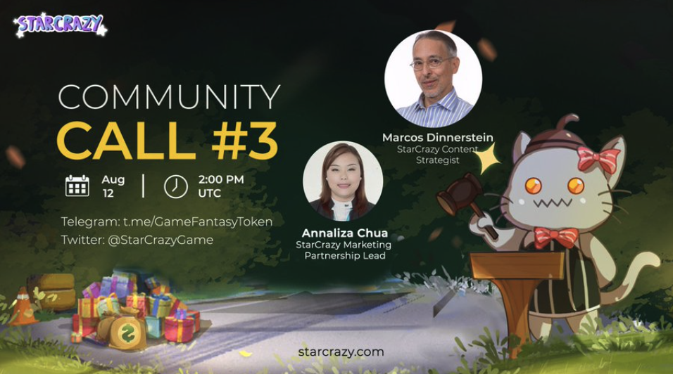 Join the Community Call for StarCrazy News