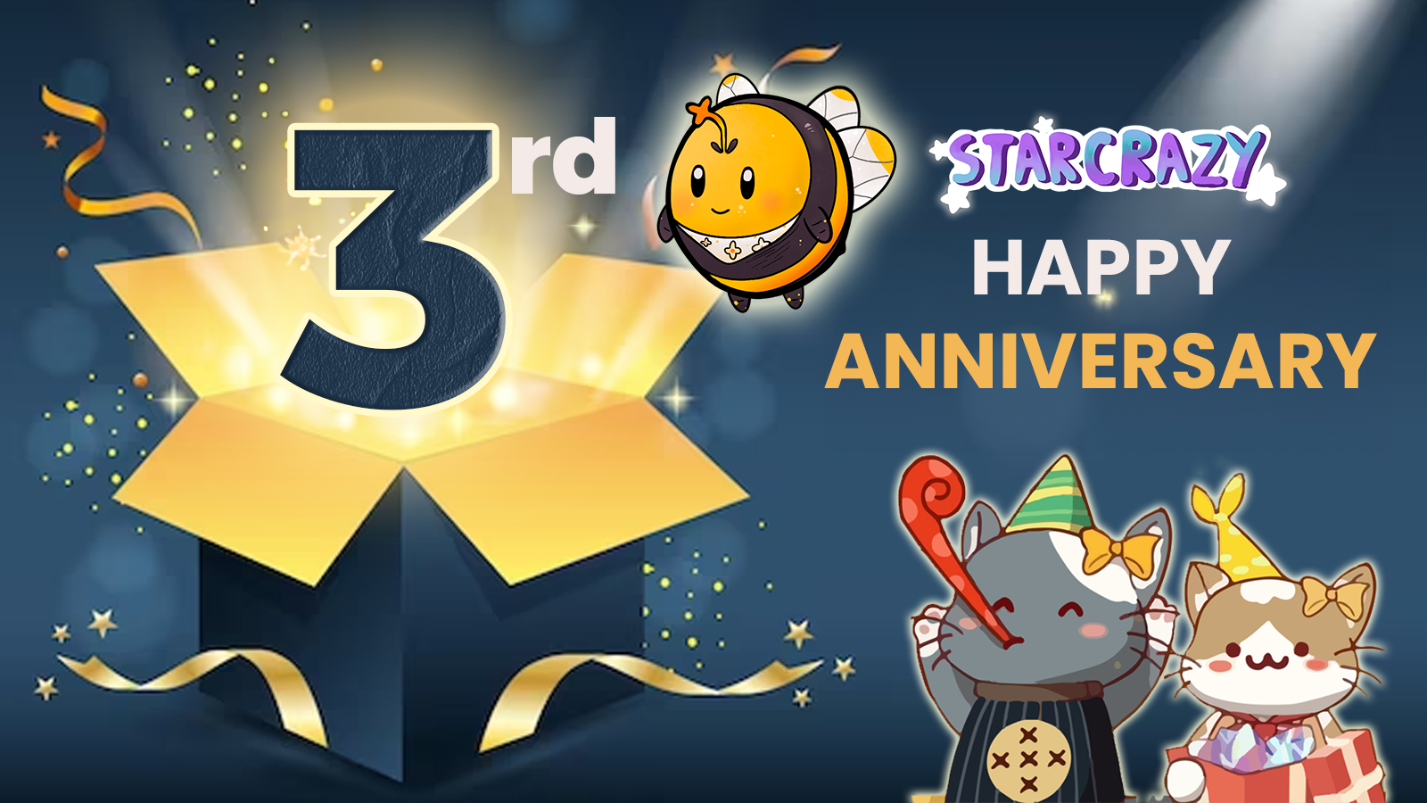 Say Hi to Our 3rd Anniversary and Your Little Buddy in StarSurvivor